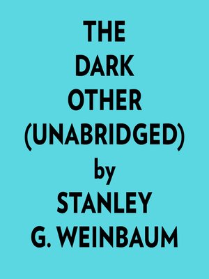 cover image of The Dark Other (Unabridged)